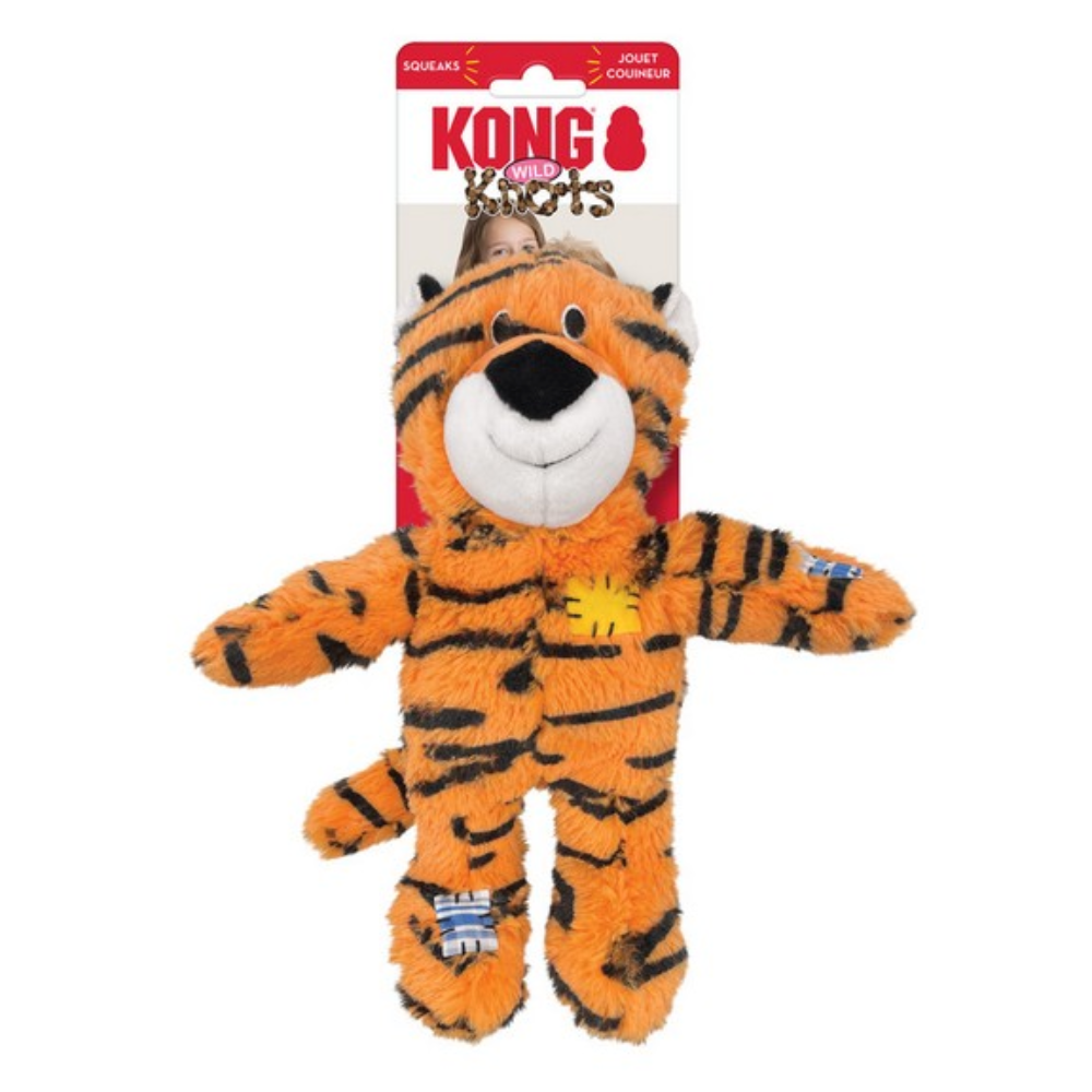 KONG Wild Knots For Dogs | Tiger, Giraffe and Fox
