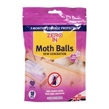 Load image into Gallery viewer, Zero In New Generation Moth Balls 10-Pack
