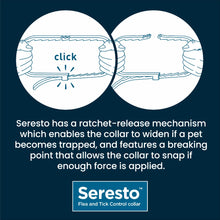 Load image into Gallery viewer, Seresto Flea and Tick Control Collars For Cats, Small Dogs, &amp; Large Dogs
