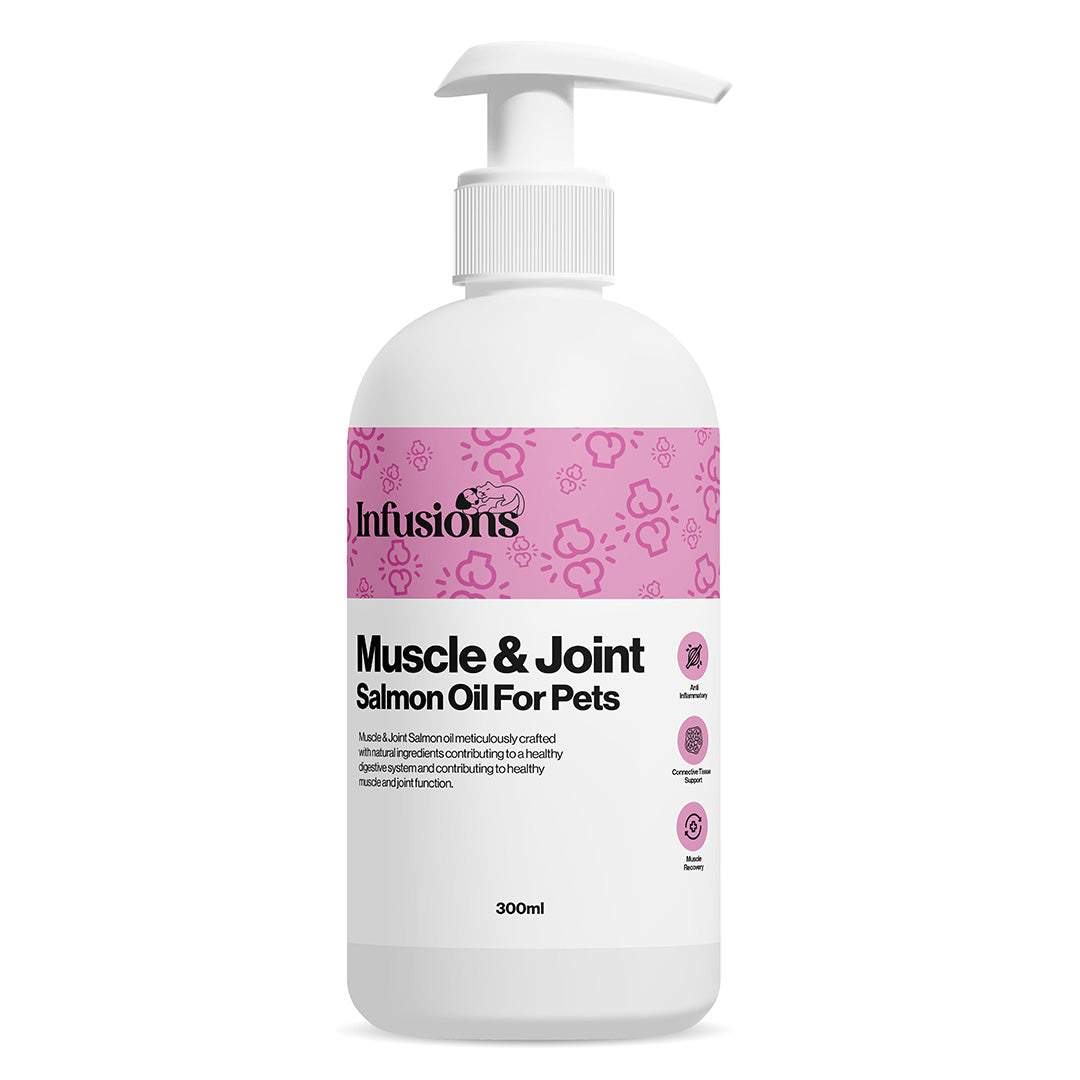 Infusions Muscle & Joint Oil Salmon/Hemp For Cats & Dogs 300ml