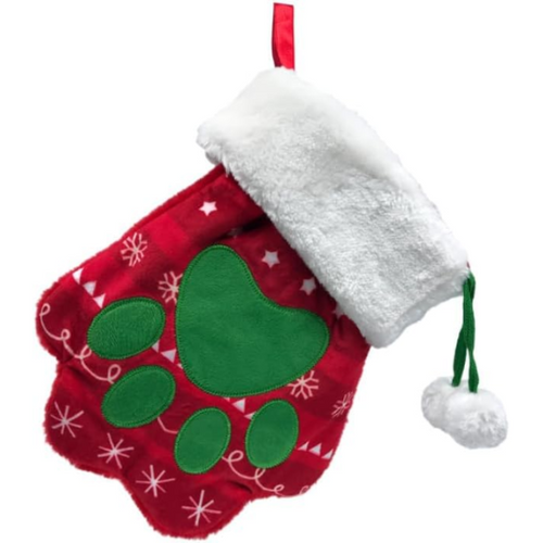 Kong Holiday Stocking Paw - Large