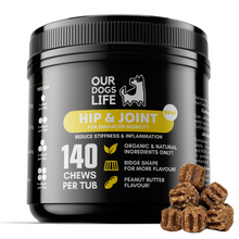 Load image into Gallery viewer, Our Dogs Life Hip &amp; Joint Chews 140 Chews
