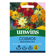 Load image into Gallery viewer, Unwins Cosmos Sunset Seed Bundle
