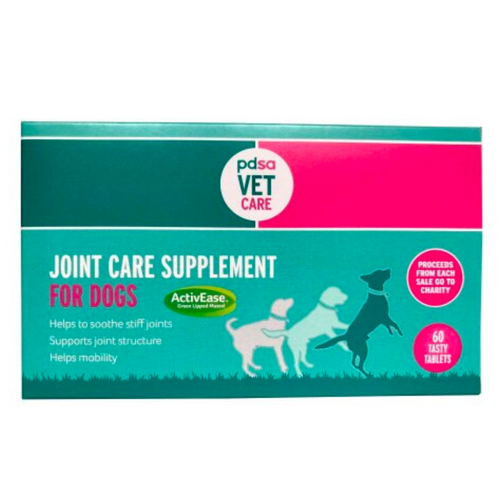 PDSA Joint Care Supplement Support Tablets for Dogs x 60