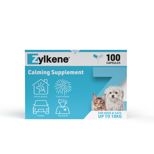 Zylkene Calming Supplement for Cats and Dogs Up to 10kg
