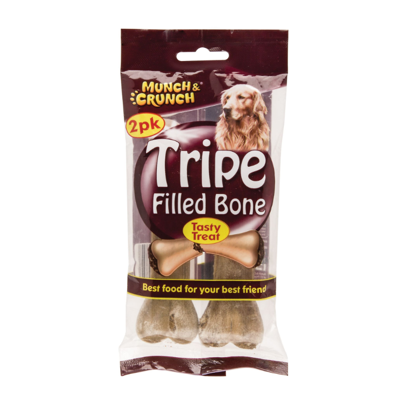 Munch & Crunch Tripe Filled Bone For Dogs