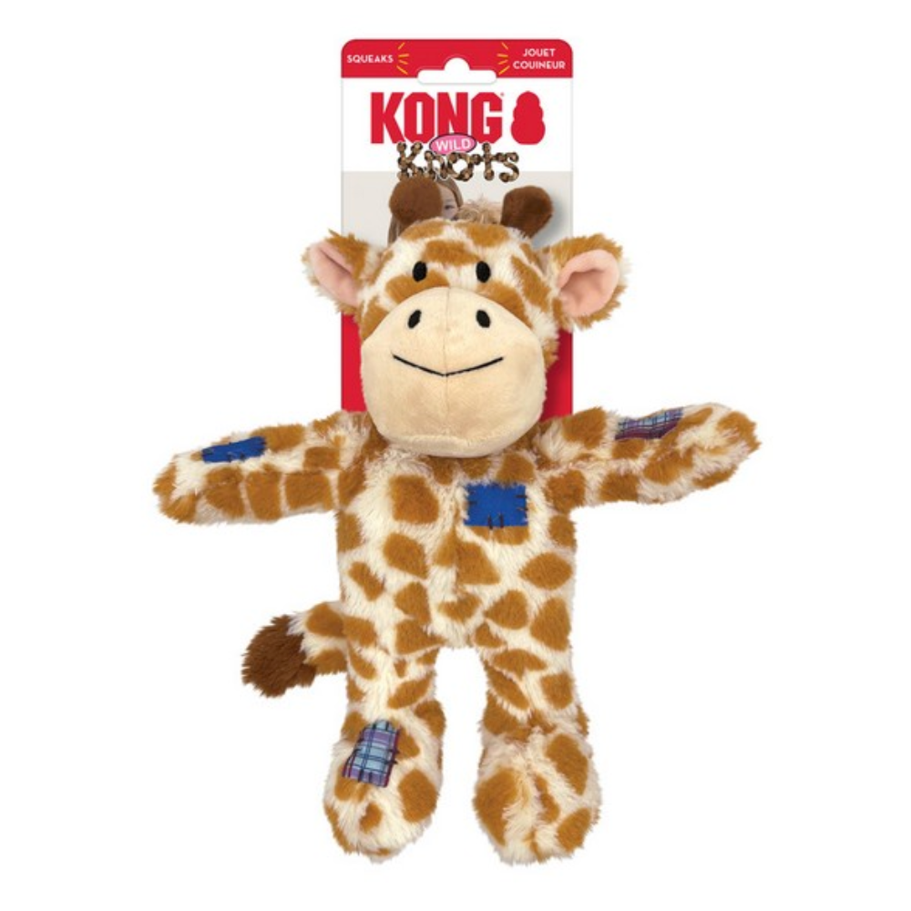 KONG Wild Knots For Dogs | Tiger, Giraffe and Fox
