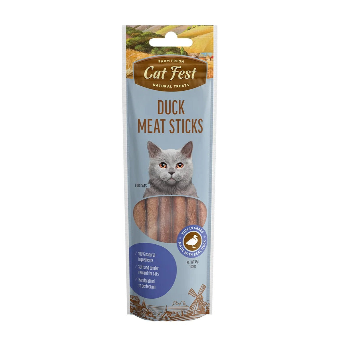 Cat Fest Duck Meat Sticks For Cats