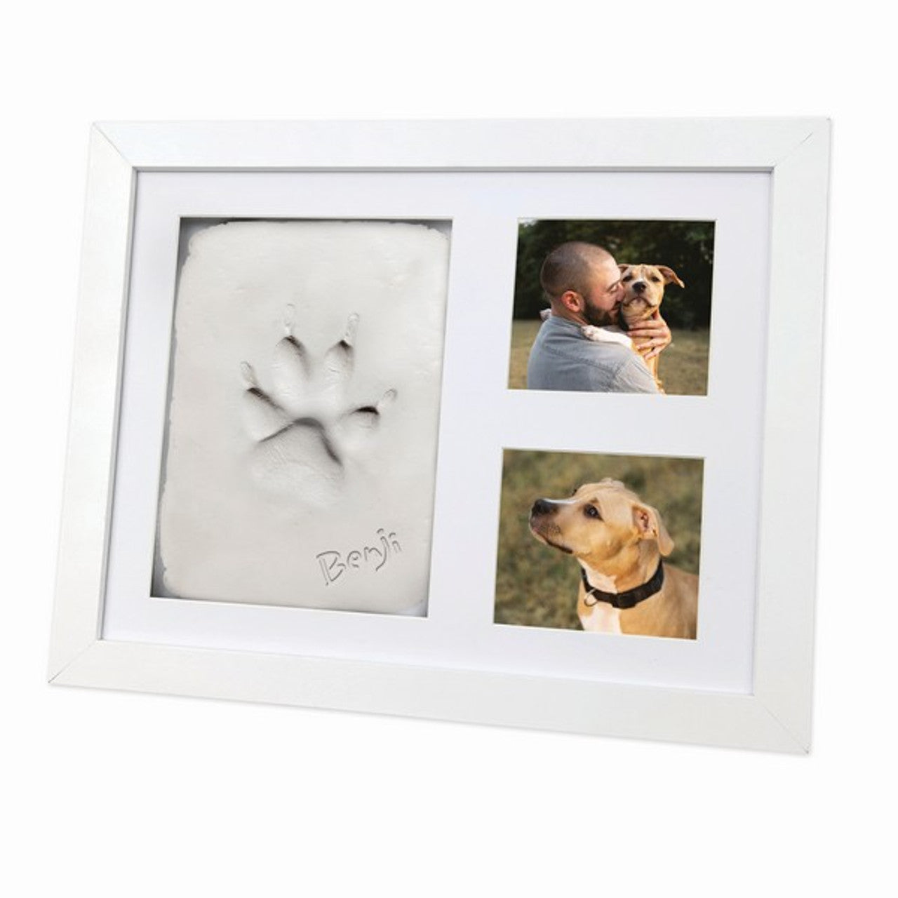 Oh So Precious Paw Print Clay Mould and Picture Frame