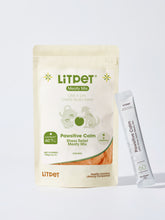 Load image into Gallery viewer, Litpet Pawsitive Calm Meaty Mix Paste for Cats &amp; Dogs 10 x 15g Sachets per pack
