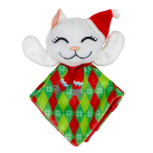 Load image into Gallery viewer, KONG Holiday Crackles Santa Kitty Argyle
