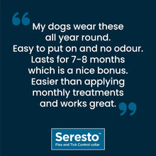 Load image into Gallery viewer, Seresto Flea and Tick Control Collars For Cats, Small Dogs, &amp; Large Dogs
