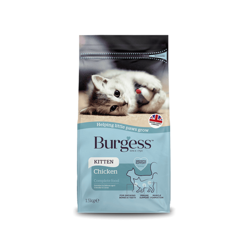 Burgess Kitten Food For Cats Chicken
