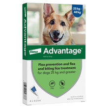 Load image into Gallery viewer, Advantage Spot On Flea Treatment For Cats, Dogs &amp; Rabbits - 4 Pipette Packs
