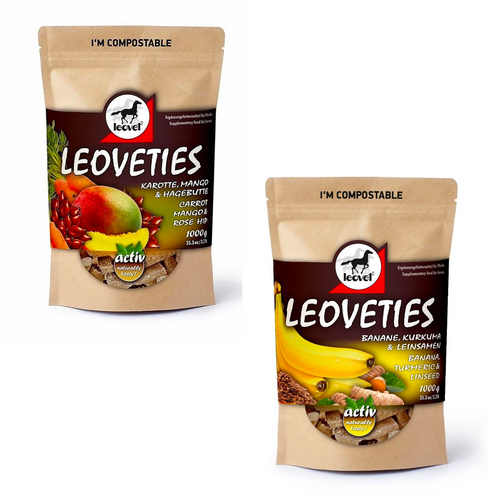Leoveties Horse Treats 1kg - Various Flavours 