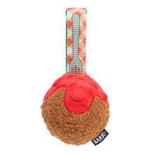 Load image into Gallery viewer, Bark A Squeaky Meat-A-Ball Dog Toy
