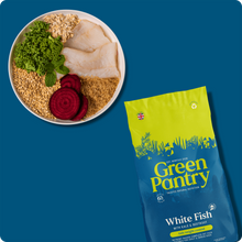 Load image into Gallery viewer, Green Pantry Weight Control Natural Dog Food White Fish with Kale &amp; Beetroot
