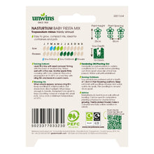Load image into Gallery viewer, Unwins Nasturtium Seed Lovers Bundle
