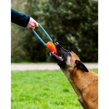 Load image into Gallery viewer, Chuckit! Ultra Bumper Tug Rope &amp; Rubber Fetch Dog Toy
