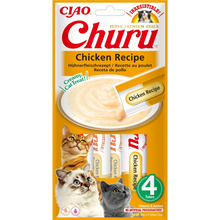 Load image into Gallery viewer, Churu 4 Pack Chicken Recipe Creamy Cat Treat
