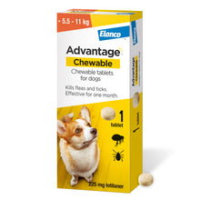 Load image into Gallery viewer, Elanco Advantage Chewable Flea and Tick Protection
