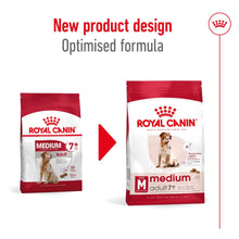 Load image into Gallery viewer, Royal Canin Medium Adult 7+ Dry Dog Food 1 x 4Kg
