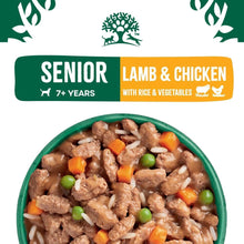 Load image into Gallery viewer, James Wellbeloved Senior Dog Food Lamb Pouches 90g x 12
