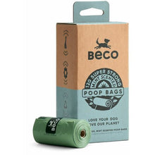 Load image into Gallery viewer, Beco Mint Scented Recycled Poop Bags x 120 Pack
