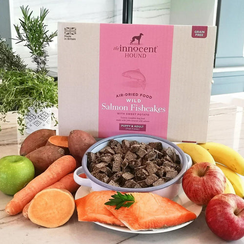The Innocent Hound - Wild Salmon Fishcakes Air-dried Complete Food - 1.5kg