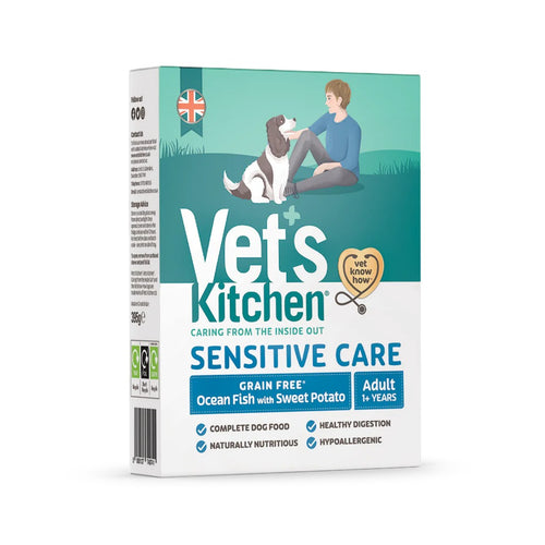 Vet's Kitchen Sensitive Care Ocean Fish & Sweet Potato 395g