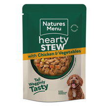 Load image into Gallery viewer, Natures Menu Dog Hearty Stew Pouches Variety Multipack For Adult Dogs 12 x 100g
