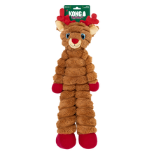 Load image into Gallery viewer, KONG Holiday Shakers Crumples Reindeer Red XL
