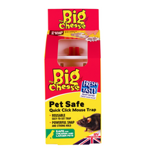 Load image into Gallery viewer, The Big Cheese Pet Safe Quick Click Mouse Trap
