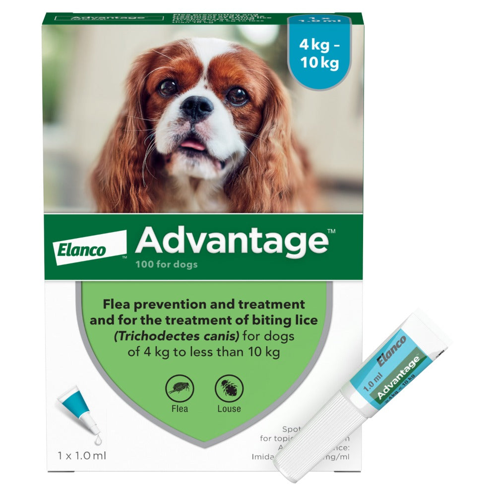 Advantage Spot On Flea Treatment x Single Pipette Direct4Pet