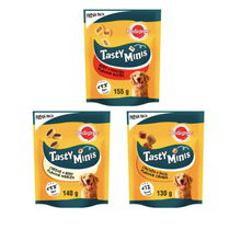 Load image into Gallery viewer, Pedigree Tasty Minis Dog Treats with Beef, Poultry, Chicken and Duck 

