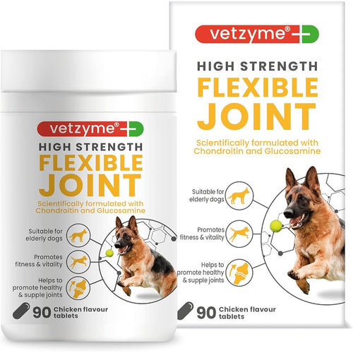 Vetzyme High Strength Flexible Joint Tablets 90 tablets