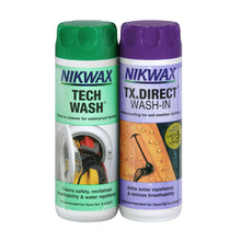 Load image into Gallery viewer, Nikwax Tech Wash/TX Direct Wash-In Twin Pack
