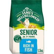 Load image into Gallery viewer, James Wellbeloved Cat Senior Fish 1.5kg
