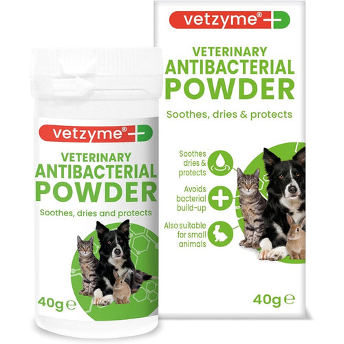 Vetzyme Anti-Bacterial Powder 40g