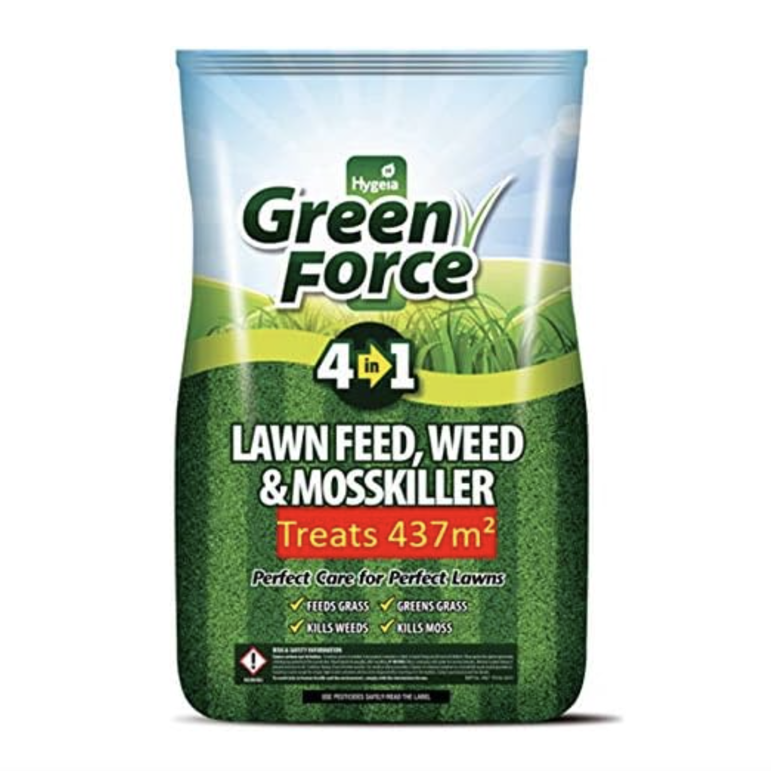 Green Force 4in1 Lawn Feed Weed & Moss Killer