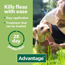 Load image into Gallery viewer, Advantage Spot On Flea Treatment (4 Pack) for Cats, Dogs &amp; Rabbits
