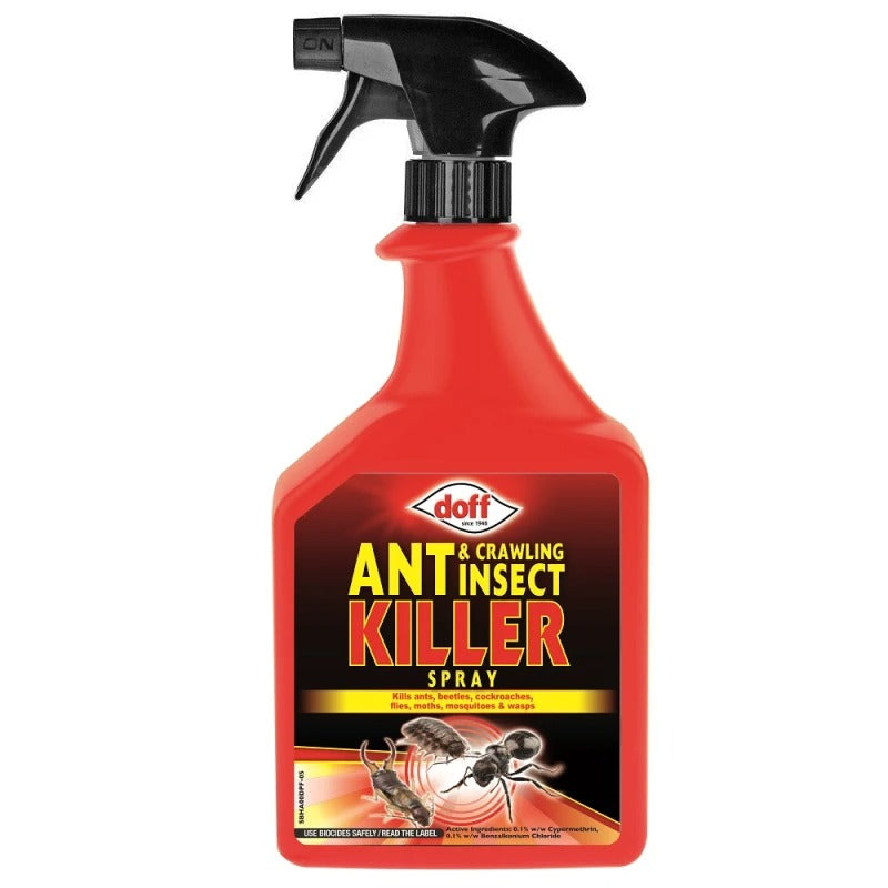 Doff Ant & Crawling Insect Killer Spray - 1 litre | Direct4Pet | Free ...