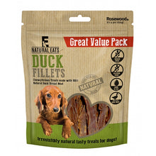 Load image into Gallery viewer, Natural Eats Duck Fillets For Dogs - Various Sizes 
