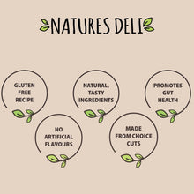 Load image into Gallery viewer, Natures Deli Chicken and Fish Sushi Rolls 100g
