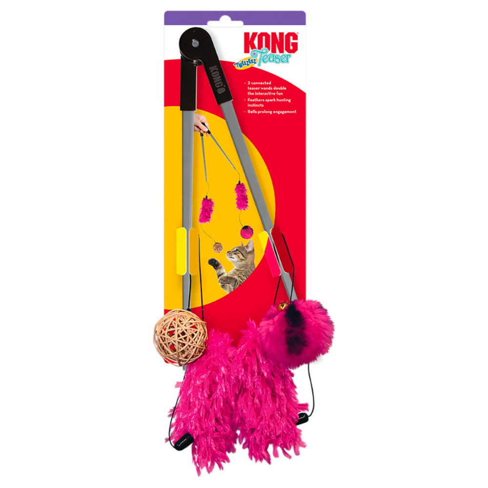 KONG Teaser Tweezerz Assorted  Cat Toy