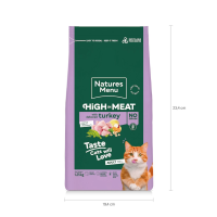 Load image into Gallery viewer, Short Dated Clearance Natures Menu High in Meat Variety 3 Pack Salmon, Turkey and White Fish Cat Food 3 x 1.25kg

