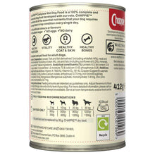 Load image into Gallery viewer, Chappie Dog Food in Tin Original 412g 
