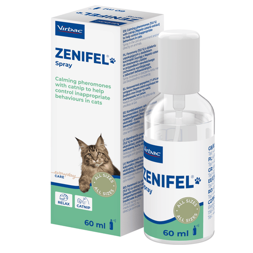 Virbac Zenifel Calming Spray for Cats