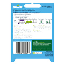 Load image into Gallery viewer, Scabious Cherry Berry Mix
