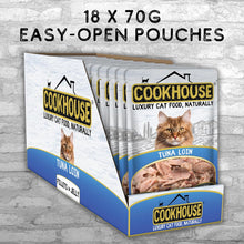 Load image into Gallery viewer, COOKHOUSE 100% Natural &amp; Complete Luxury Wet Cat Food- 18 X70G - JELLY 
